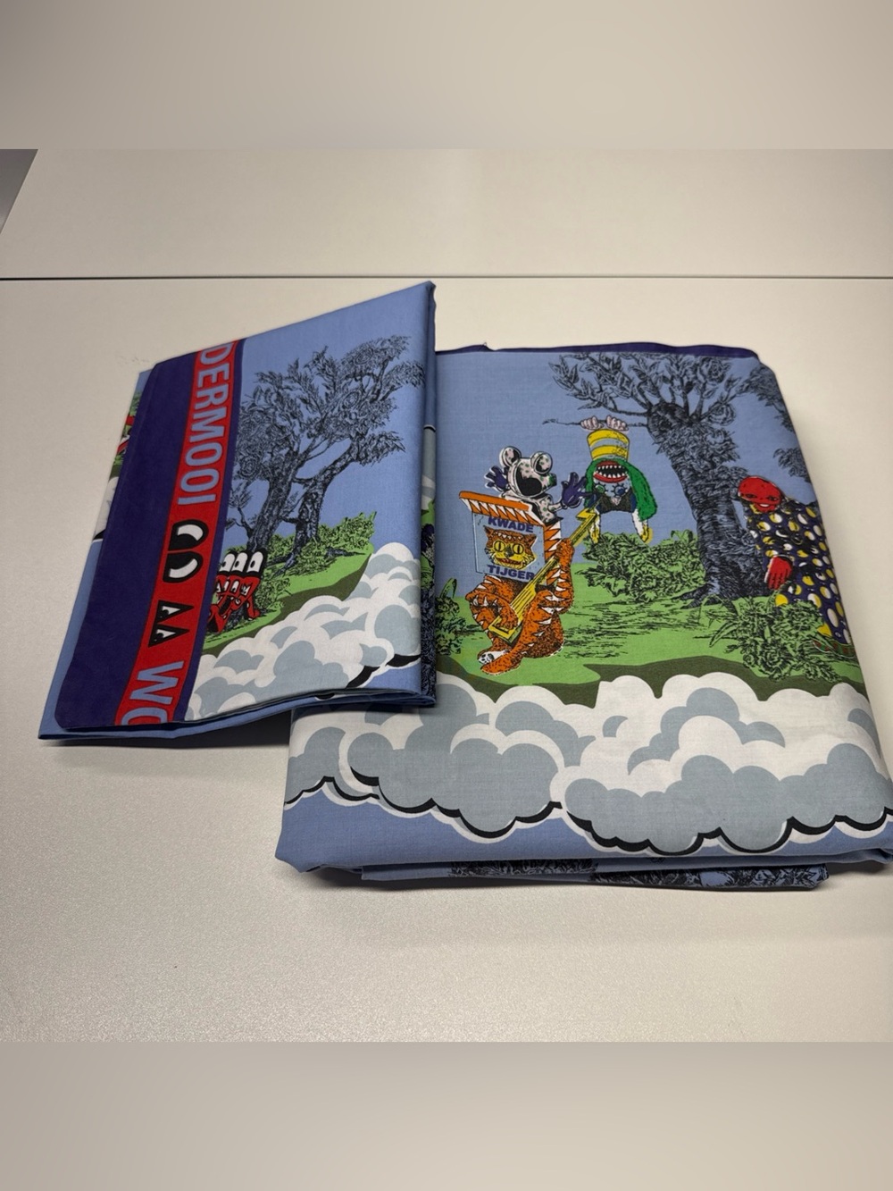 IKEA x Walter Van Beirendonck Glodande Twin Duvet, Pillowcase Limited Wondermooi